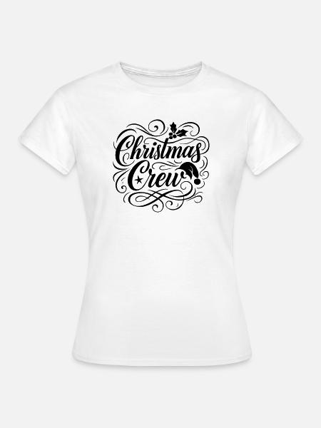 Weihnachts Crew Weihnachten X-Mas - Frauen T-Shirt - Weiß