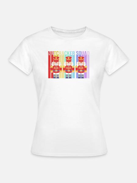 Nussknacker Weihnachten - Frauen T-Shirt - Weiß