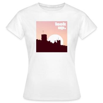 chercher - T-shirt Femme - blanc - Devant - AI Model Female 172 dark (172cm)