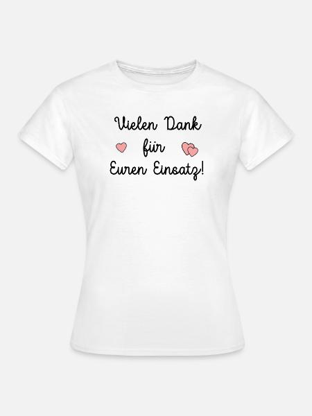 Vielen Dank Gruppe Team - Frauen T-Shirt - Weiß