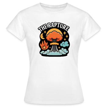 End of time - Women's T-Shirt - white - Front - AI Model Female 172 dark (172cm)