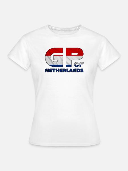netherlands_gp - Frauen T-Shirt - Weiß