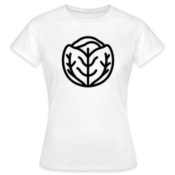 Kohl - Frauen T-Shirt - Weiß - Vorne - AI Model Female 172 dark (172cm)