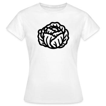 Kohl - Frauen T-Shirt - Weiß - Vorne - AI Model Female 172 dark (172cm)