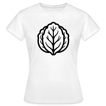 Kohl - Frauen T-Shirt - Weiß - Vorne - AI Model Female 172 dark (172cm)