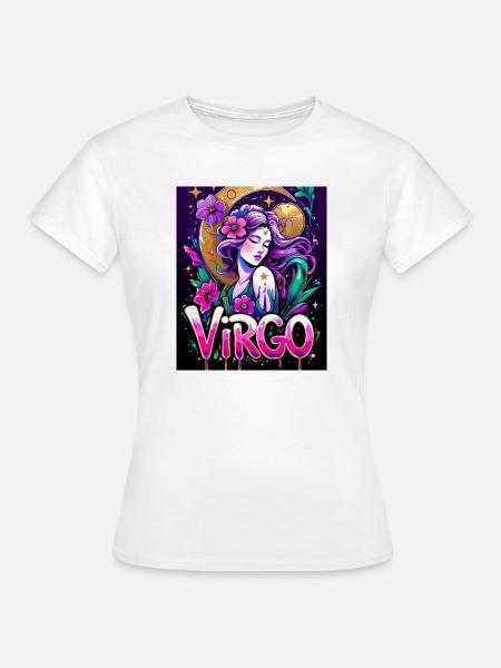Jungfrau - Frauen T-Shirt - Weiß