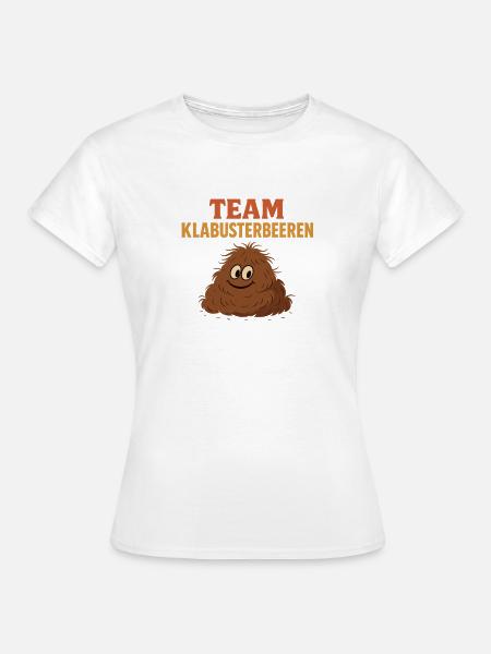 Team Klabusterbeeren  - Frauen T-Shirt - Weiß