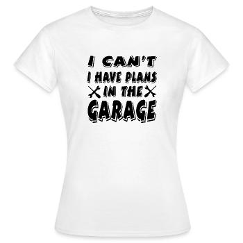 Garage - Frauen T-Shirt - Weiß - Vorne - AI Model Female 172 dark (172cm)