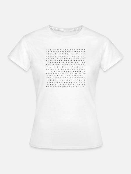 we love silence - Frauen T-Shirt - Weiß