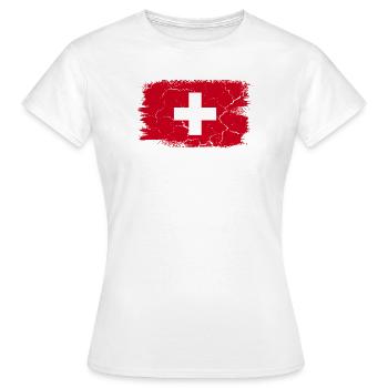 Zermatt - T-shirt Femme - blanc - Devant - AI Model Female 172 dark (172cm)