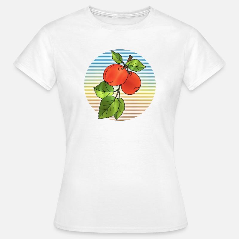 Äpfel - Frauen T-Shirt - Weiß