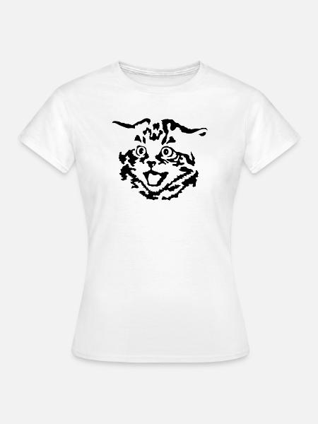 Kätzchen - Frauen T-Shirt - Weiß