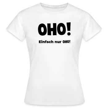 Puissant - T-shirt Femme - blanc - Devant - AI Model Female 172 dark (172cm)
