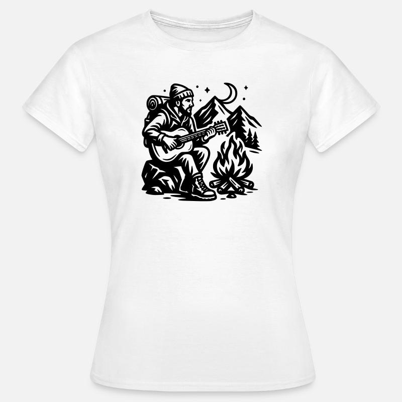 Campfire - Women's T-Shirt - white
