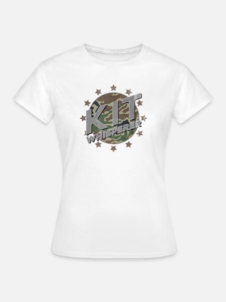 Maßstabsgetreuer Modellbausatz Flüsterer Camo Sterne - Frauen T-Shirt - Weiß