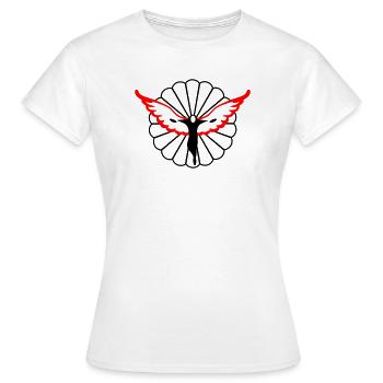 Angel - Women's T-Shirt - white - Front - AI Model Female 172 dark (172cm)