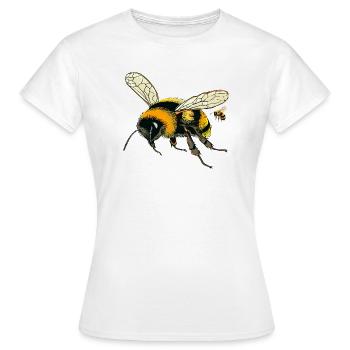 Bourdons - T-shirt Femme - blanc - Devant - AI Model Female 172 dark (172cm)