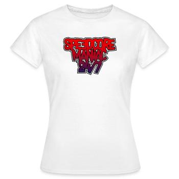 Speedcore Maniac 247 - T-shirt Femme - blanc - Devant - AI Model Female 172 dark (172cm)