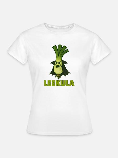 Lustige Gemüse Monster – Halloween Spaß - Frauen T-Shirt - Weiß