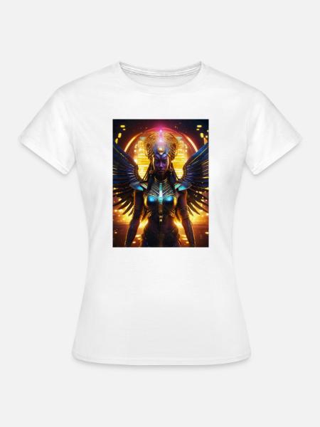 Maat – Gleichgewicht des Kosmos - Frauen T-Shirt - Weiß