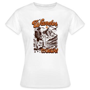 Femme errante - T-shirt Femme - blanc - Devant - AI Model Female 172 dark (172cm)
