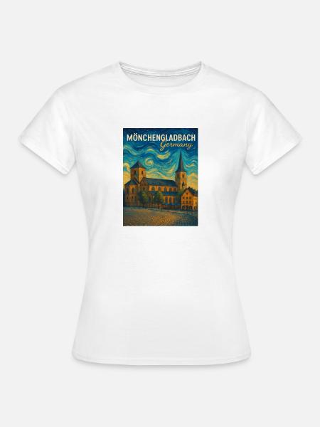 Mönchengladbach - Frauen T-Shirt - Weiß