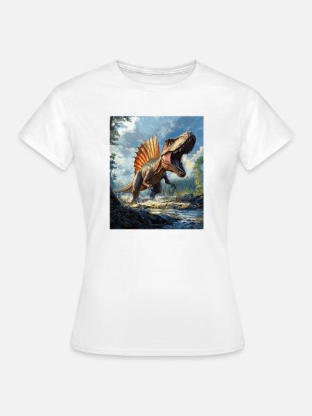 Spinosaurus - Frauen T-Shirt - Weiß
