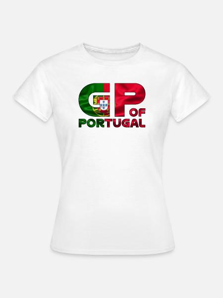 portugal_gp - Frauen T-Shirt - Weiß