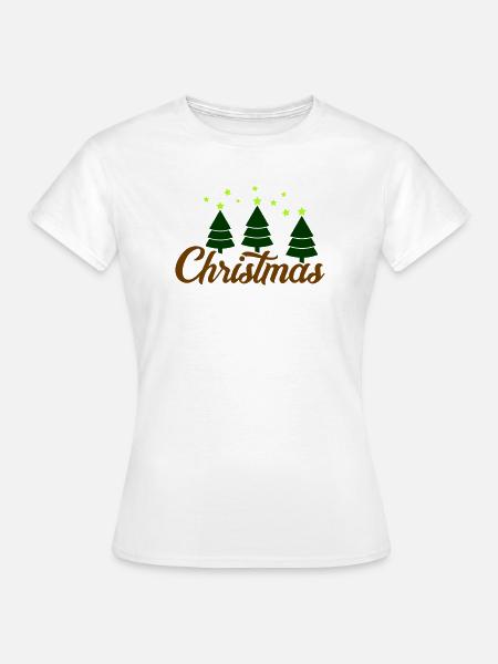 christmas - Frauen T-Shirt - Weiß