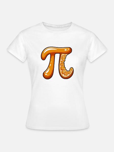 Orange Pi Mathe - Frauen T-Shirt - Weiß
