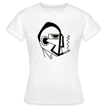The leader by Cean - Women's T-Shirt - white - Front - AI Model Female 172 dark (172cm)