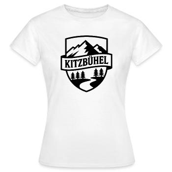 Kitzbühel - Création de souvenirs - T-shirt Femme - blanc - Devant - AI Model Female 172 dark (172cm)