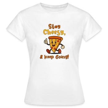 Restez ringard et continuez - T-shirt Femme - blanc - Devant - AI Model Female 172 dark (172cm)