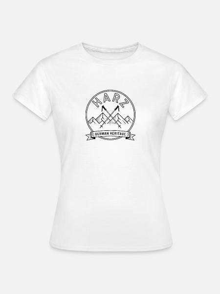 Harz - Souvenir Design - Frauen T-Shirt - Weiß