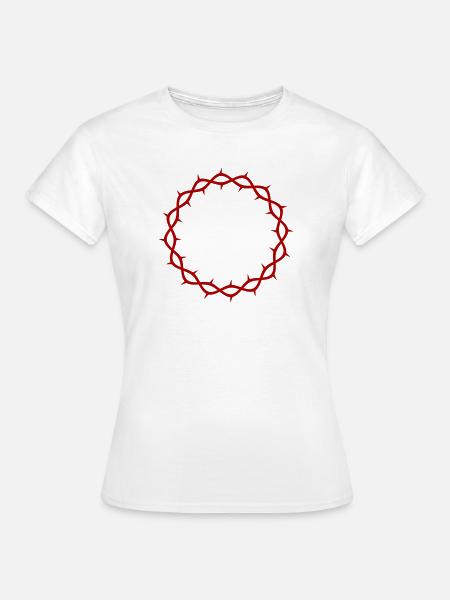 Dornenkrone - Frauen T-Shirt - Weiß