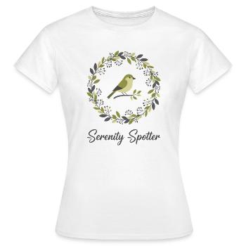 Observateur de sérénité - T-shirt Femme - blanc - Devant - AI Model Female 172 dark (172cm)