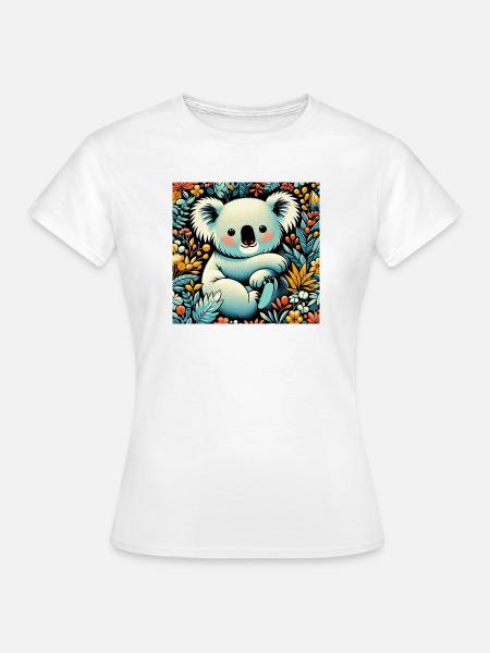 Koala - Frauen T-Shirt - Weiß