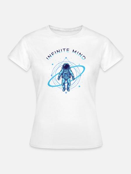 Unendlicher Geist - Frauen T-Shirt - Weiß