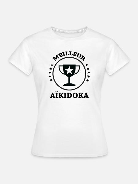 Bestes Aikido – Aikido - Frauen T-Shirt - Weiß