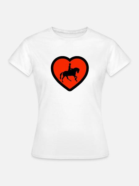 Pferde - Frauen T-Shirt - Weiß