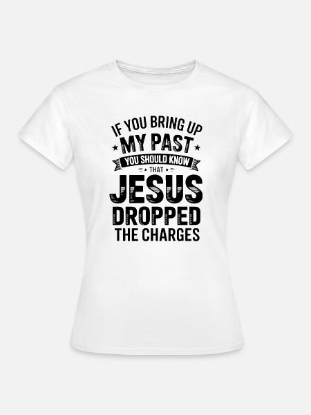 Jesus Papst - Frauen T-Shirt - Weiß