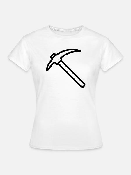 Eispickel - Frauen T-Shirt - Weiß