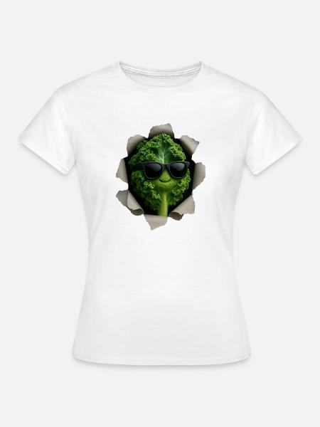 Grünkohl - Frauen T-Shirt - Weiß