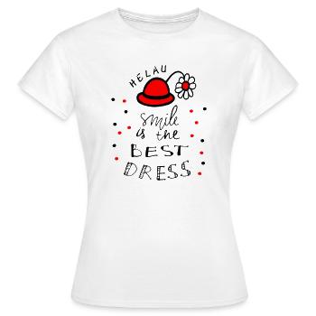 Carnaval Helau - T-shirt Femme - blanc - Devant - AI Model Female 172 dark (172cm)