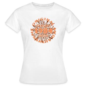 Prozent 1984 - Frauen T-Shirt - Weiß - Vorne - AI Model Female 172 dark (172cm)
