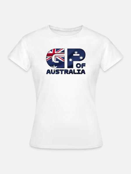australia_gp - Frauen T-Shirt - Weiß