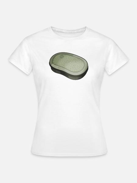 DDR Brotbüchse Illustration - Frauen T-Shirt - Weiß
