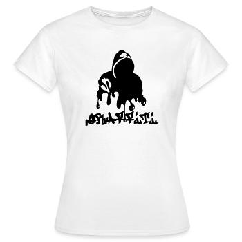 Graffiti - Women's T-Shirt - white - Front - AI Model Female 172 dark (172cm)