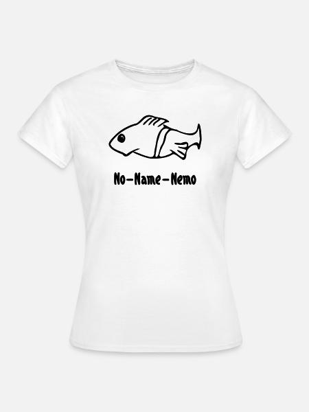 Fisch ohne Namen - Frauen T-Shirt - Weiß