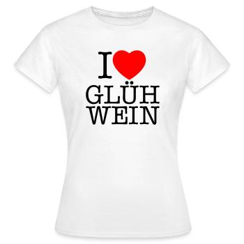 J’adore Noël au vin chaud - T-shirt Femme - blanc - Devant - AI Model Female 172 dark (172cm)